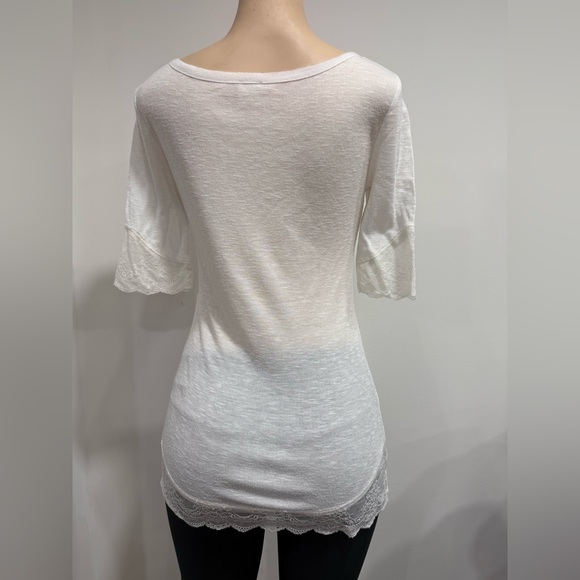 INTIMATELY FREE PEOPLE Size Medium white top - Picture 3 of 5